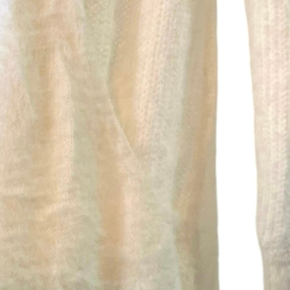 Marled Anthropologie Women's Cream Open Front Super Soft Cardigan Sweater Size S - Picture 3 of 11